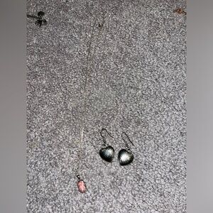 NECKLACE + EARRINGS